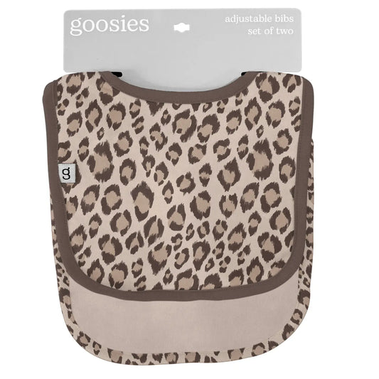 Leopard Bib Set - Doodlebug's Children's Boutique