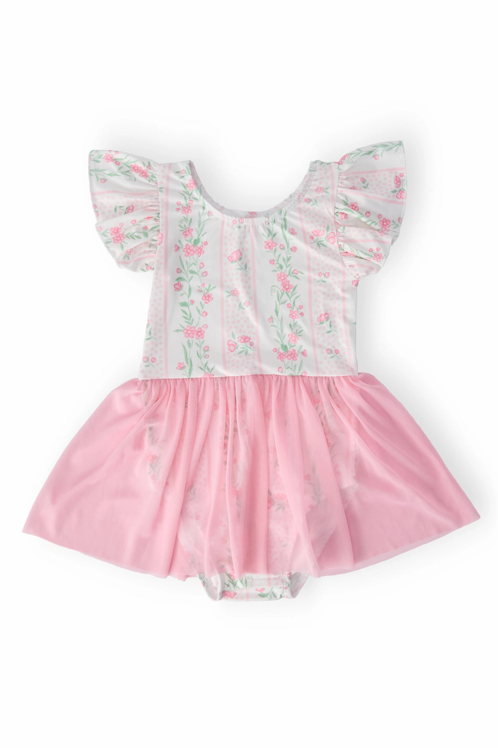 Fancy Florals Twirl Leotard - Doodlebug's Children's Boutique