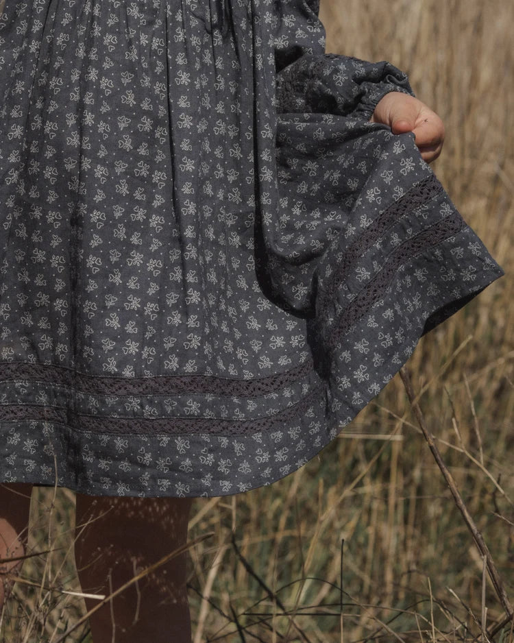 Selene Dress in Heart Ditsy