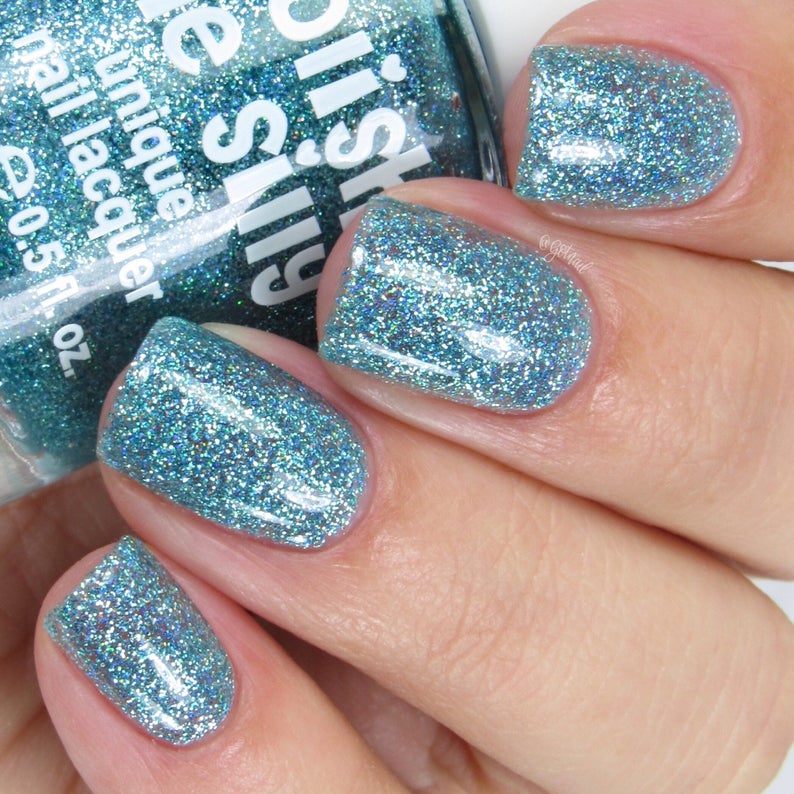 Rainbow Sparkle Nail Polish in Chill Out - Doodlebug's Children's Boutique