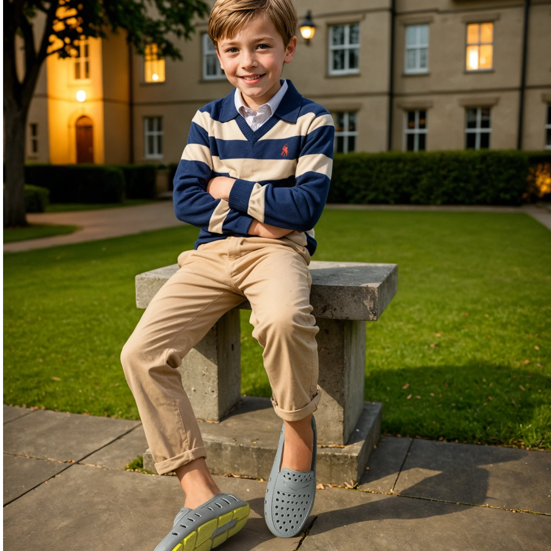 Prodigy Driver in Harbor Mist Gray - Doodlebug's Children's Boutique