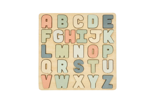 Wooden Alphabet Puzzle  - Doodlebug's Children's Boutique