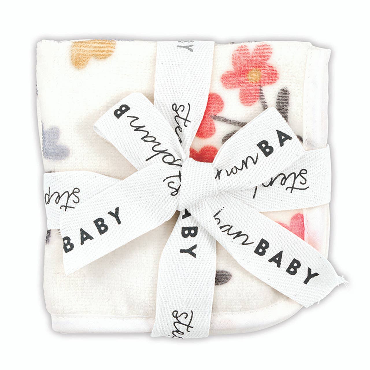 Floral Washcloth Set - Doodlebug's Children's Boutique