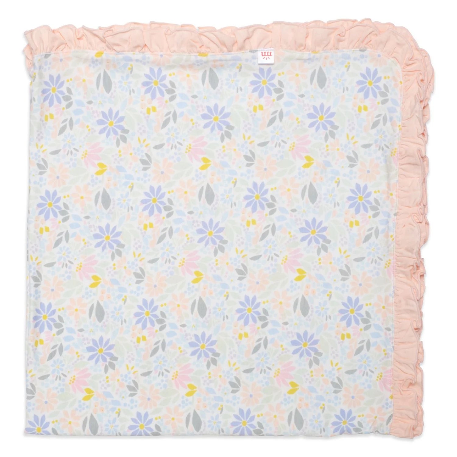 Darby Modal Ruffle Baby Blanket  - Doodlebug's Children's Boutique