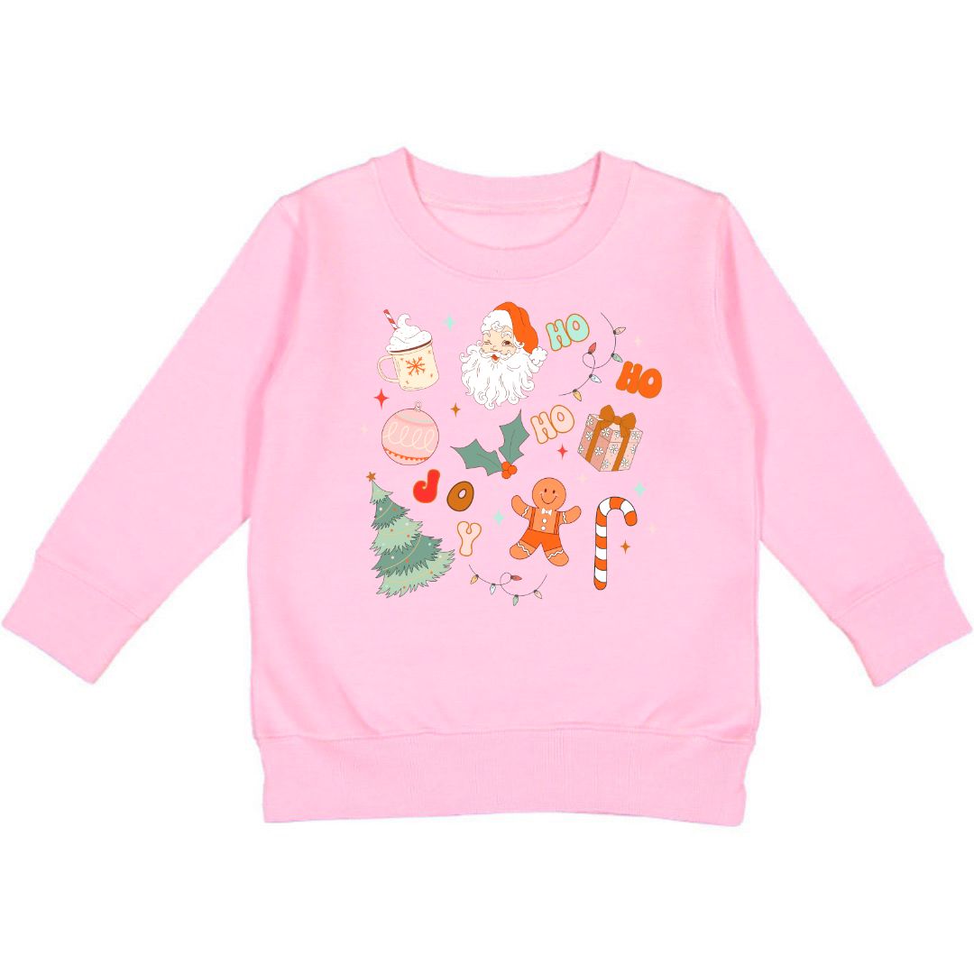 Christmas Doodle Sweatshirt  - Doodlebug's Children's Boutique