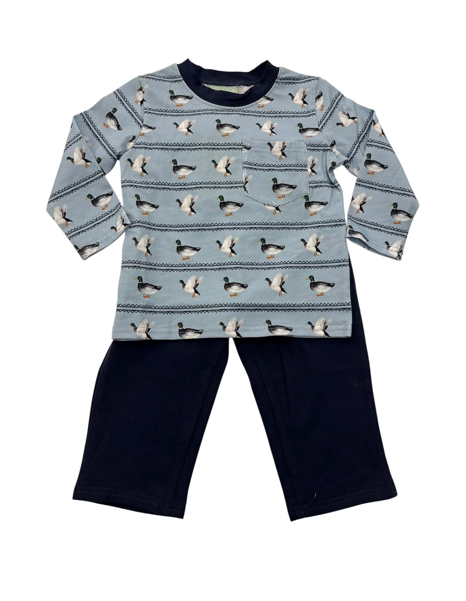 Duck Two Piece Set - Doodlebug's Children's Boutique