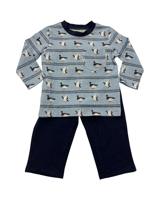 Duck Two Piece Set - Doodlebug's Children's Boutique