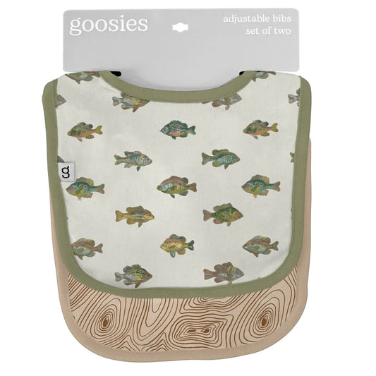 Lake Fish Bib Set - Doodlebug's Children's Boutique
