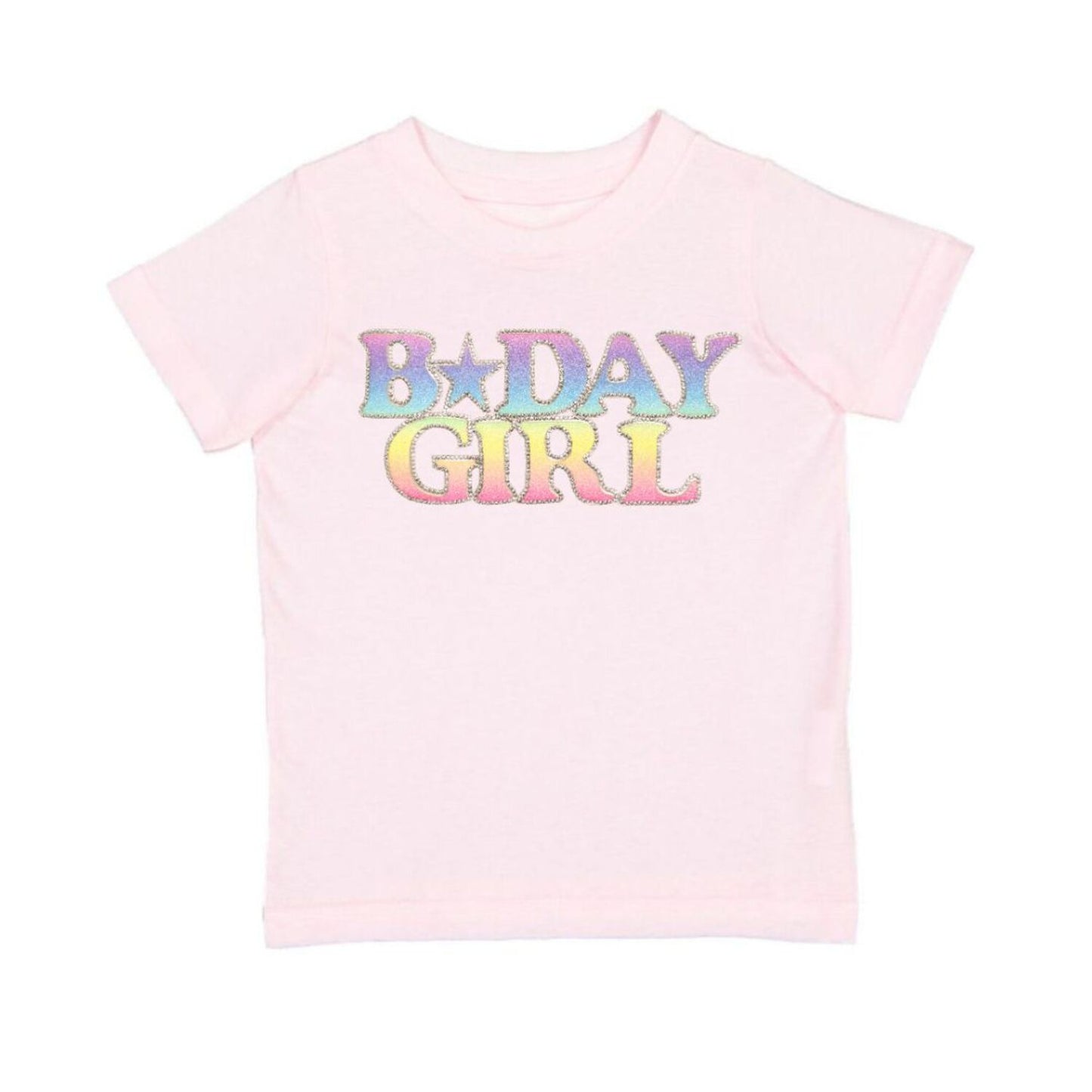 Birthday Girl Patch Shirt - Doodlebug's Children's Boutique