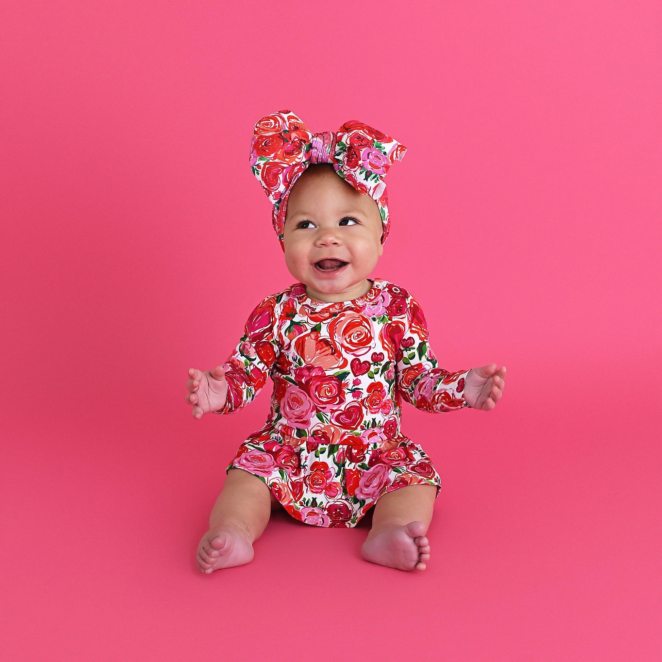 Rose Tutu Baby Dress - Doodlebug's Children's Boutique