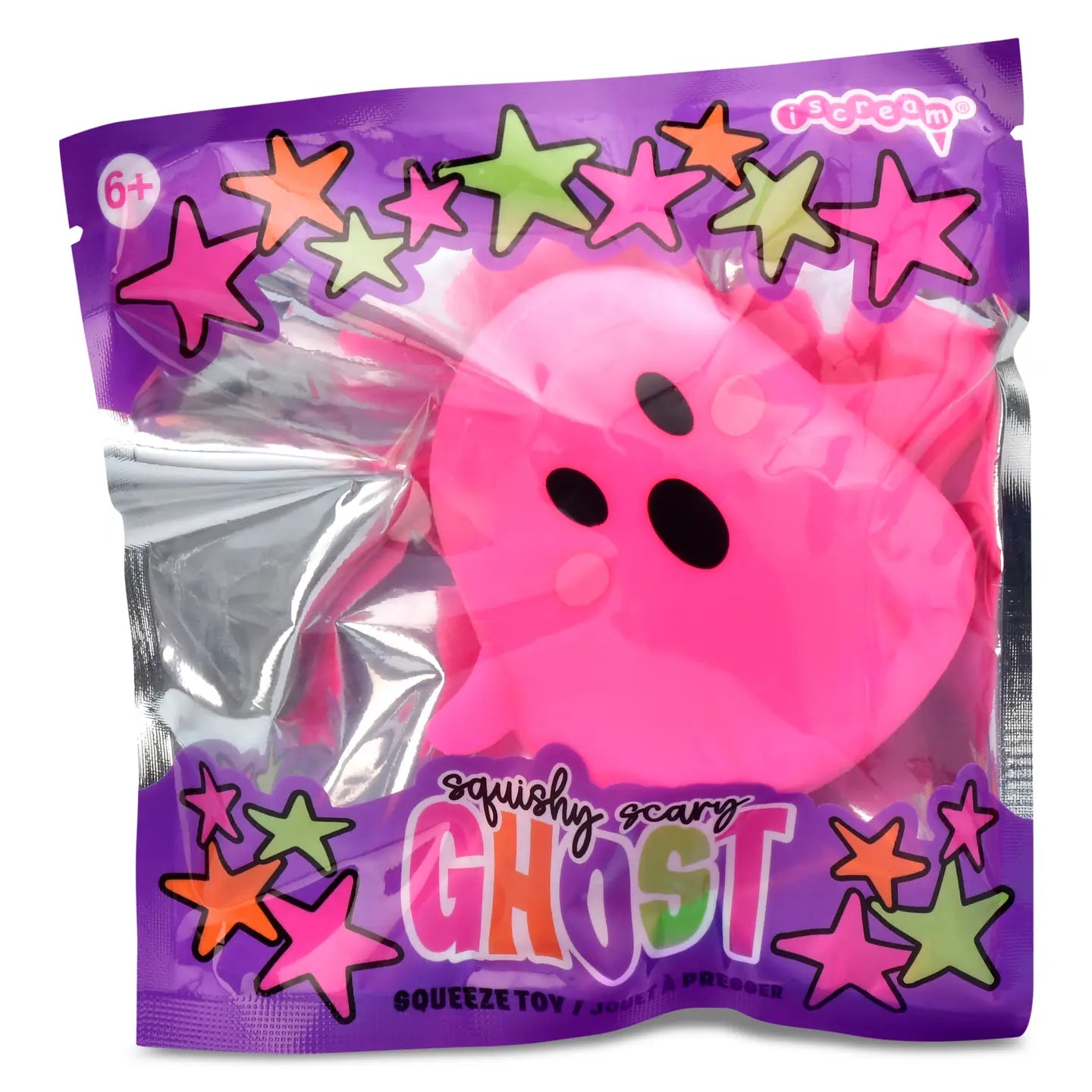 Squishy Scary Ghost Pink - Doodlebug's Children's Boutique
