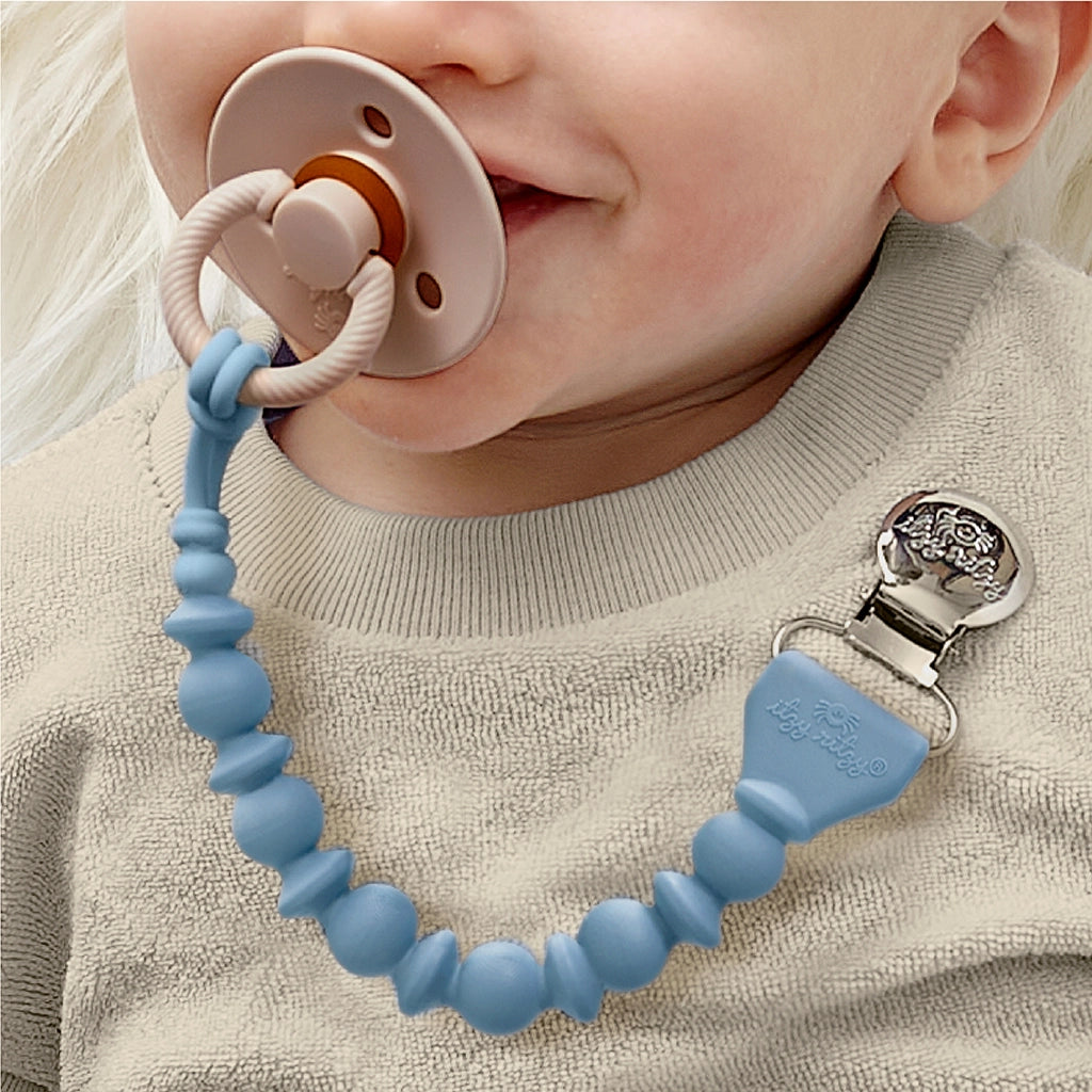 Blue Itzy Paci Strap™ - Doodlebug's Children's Boutique