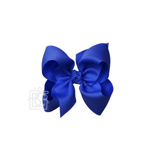 Huge Bow in Electric Blue  - Doodlebug's Children's Boutique