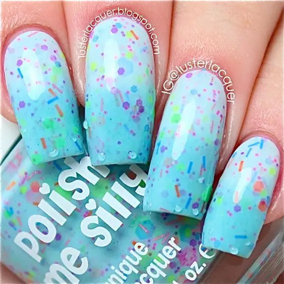 Color Changing Thermal Nail Polish in Get Breezy  - Doodlebug's Children's Boutique