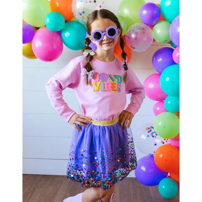 Lavender Confetti Tutu  - Doodlebug's Children's Boutique