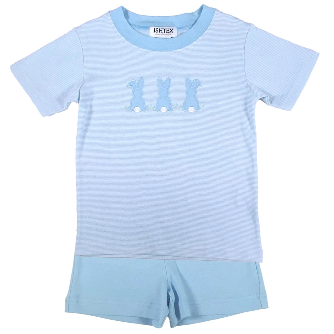 Bunny Shorts Set - Doodlebug's Children's Boutique