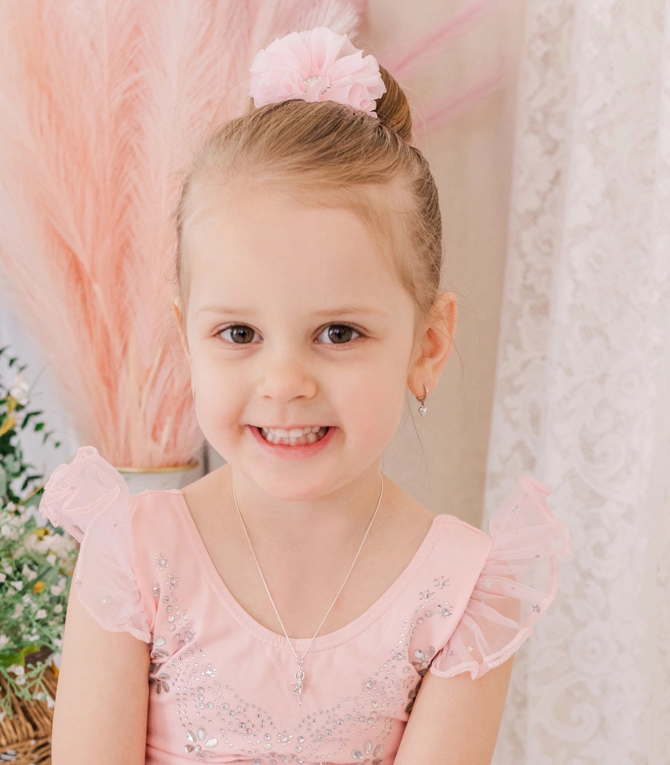 Sterling Silver Ballerina Necklace - Doodlebug's Children's Boutique