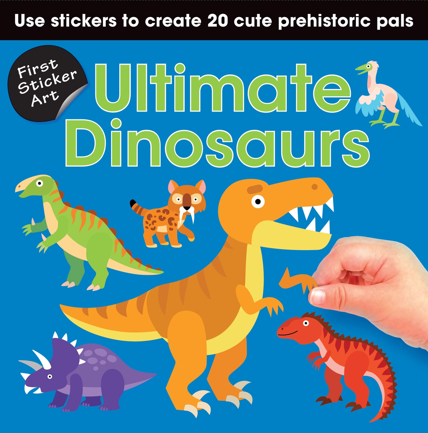 Ultimate Dinosaurs First Sticker Art Book  - Doodlebug's Children's Boutique