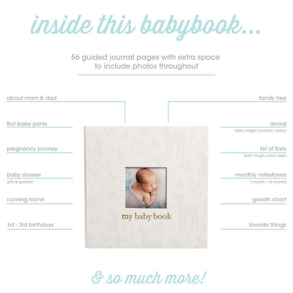 Deer Print Baby Memory Book