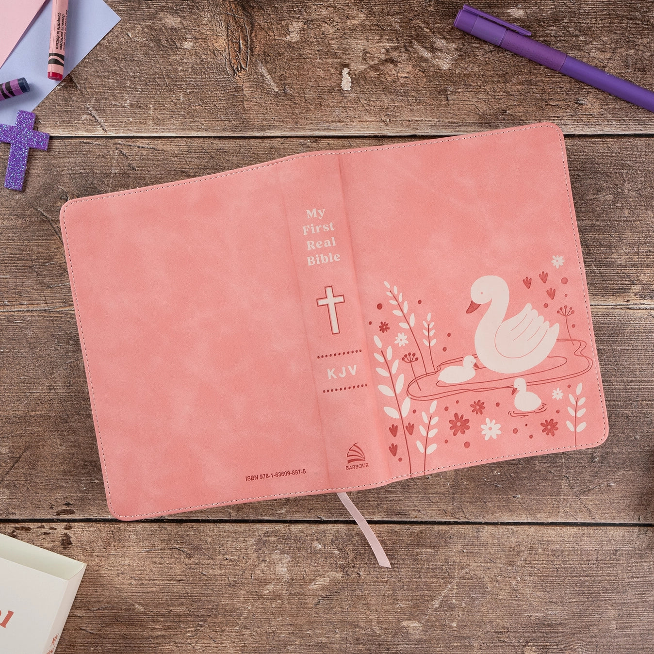 My First Real Bible (Girl) King James Version  - Doodlebug's Children's Boutique