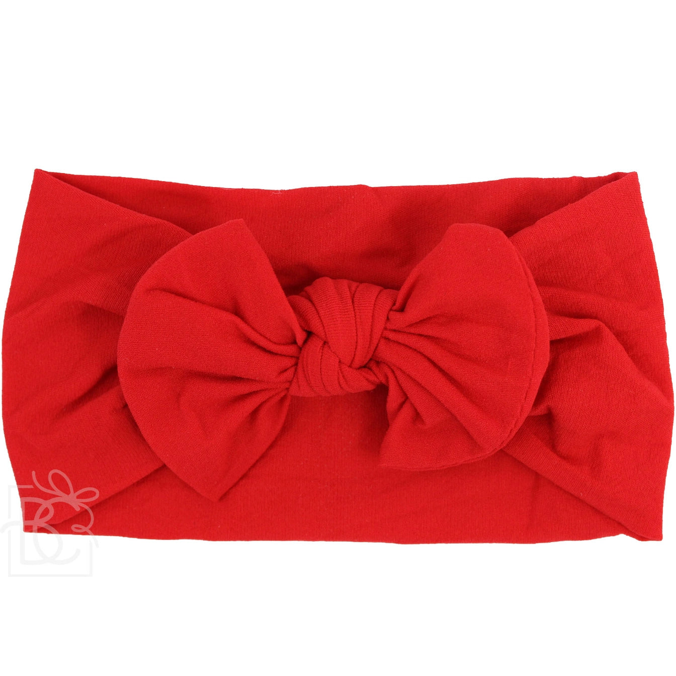 Knot Bow Headband in Red  - Doodlebug's Children's Boutique