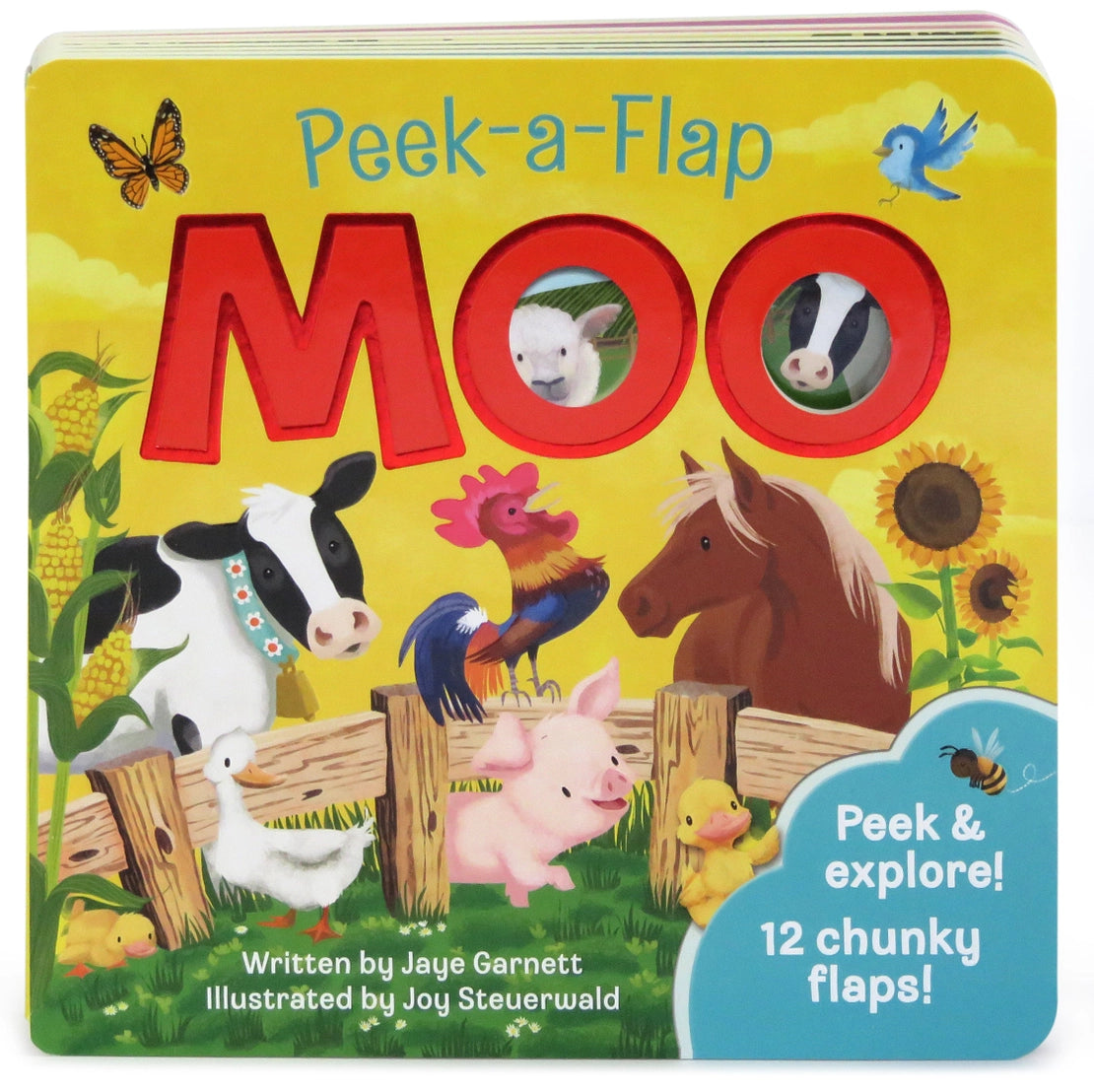 Peek-a-Flap Moo Book  - Doodlebug's Children's Boutique
