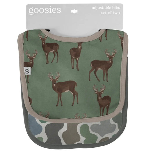 Deer Bib Set - Doodlebug's Children's Boutique