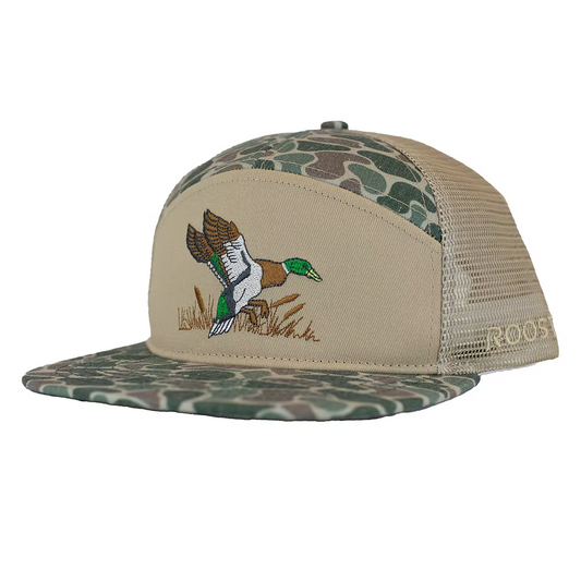 Camo Duck 7 Panel Hat - Doodlebug's Children's Boutique