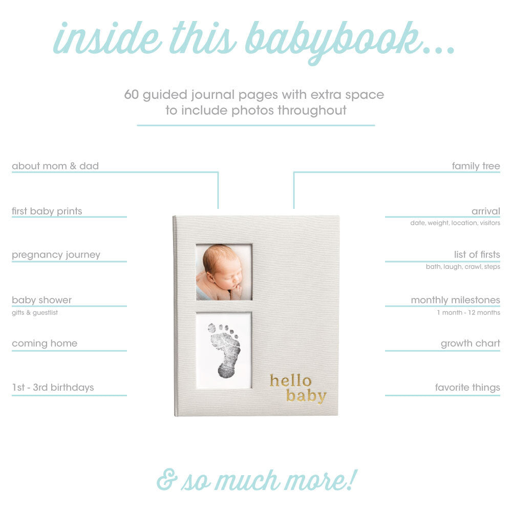 Hello Baby Keepsake Book