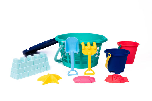 10 Piece Sand Bucket Set  - Doodlebug's Children's Boutique