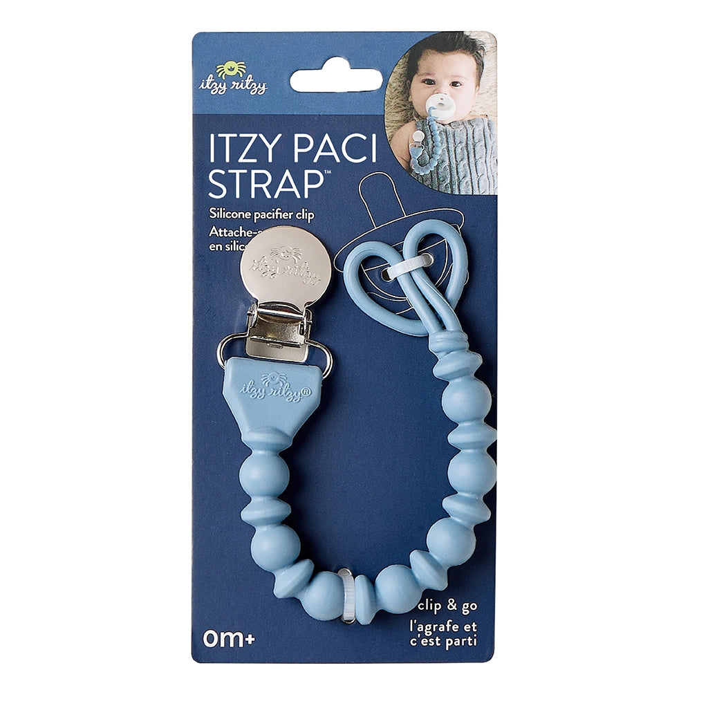 Blue Itzy Paci Strap™ - Doodlebug's Children's Boutique