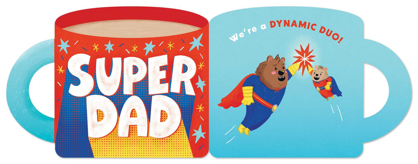 #1 Dad: A Mugs & Kisses Book - Doodlebug's Children's Boutique