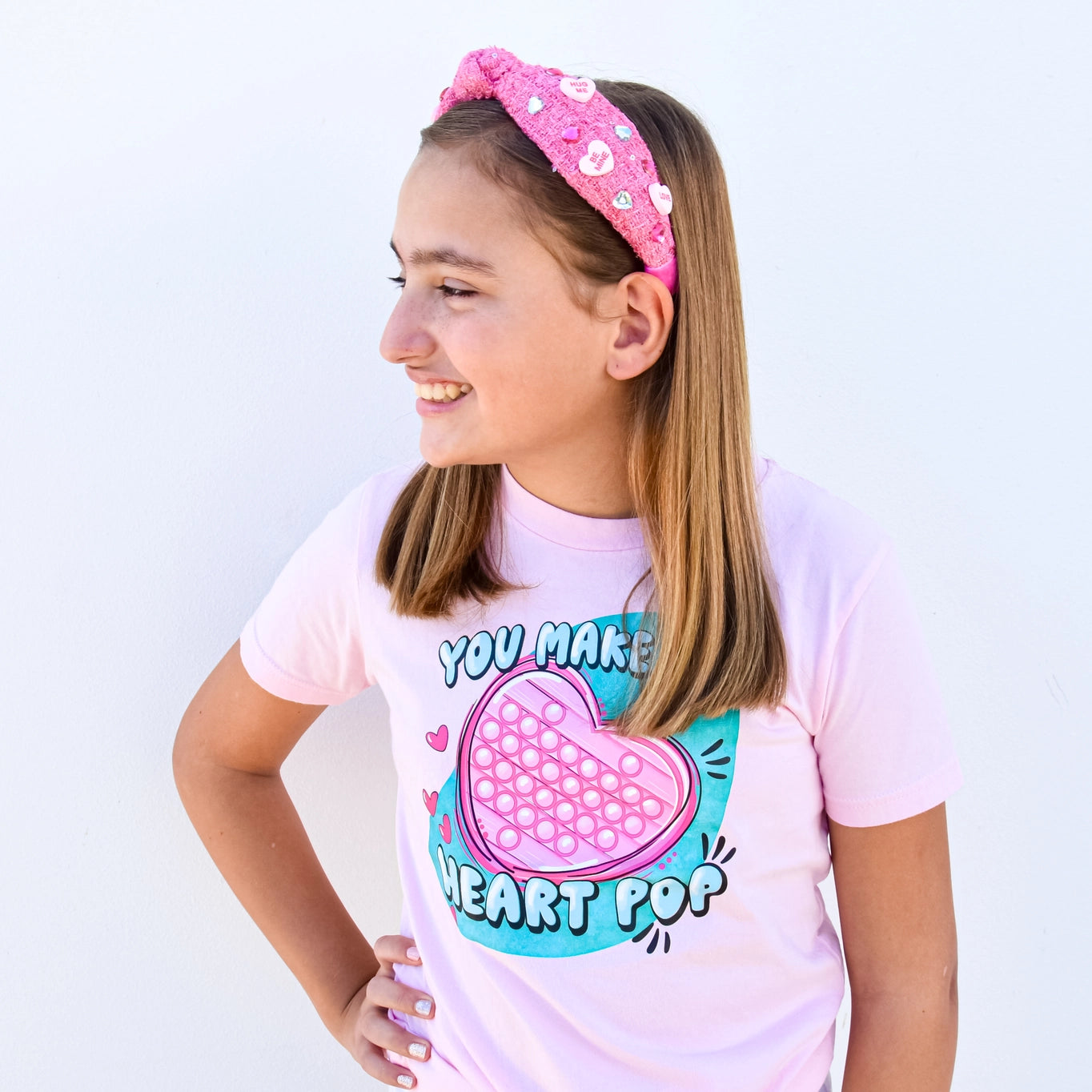 Valentine's Day Candy Headband - Doodlebug's Children's Boutique