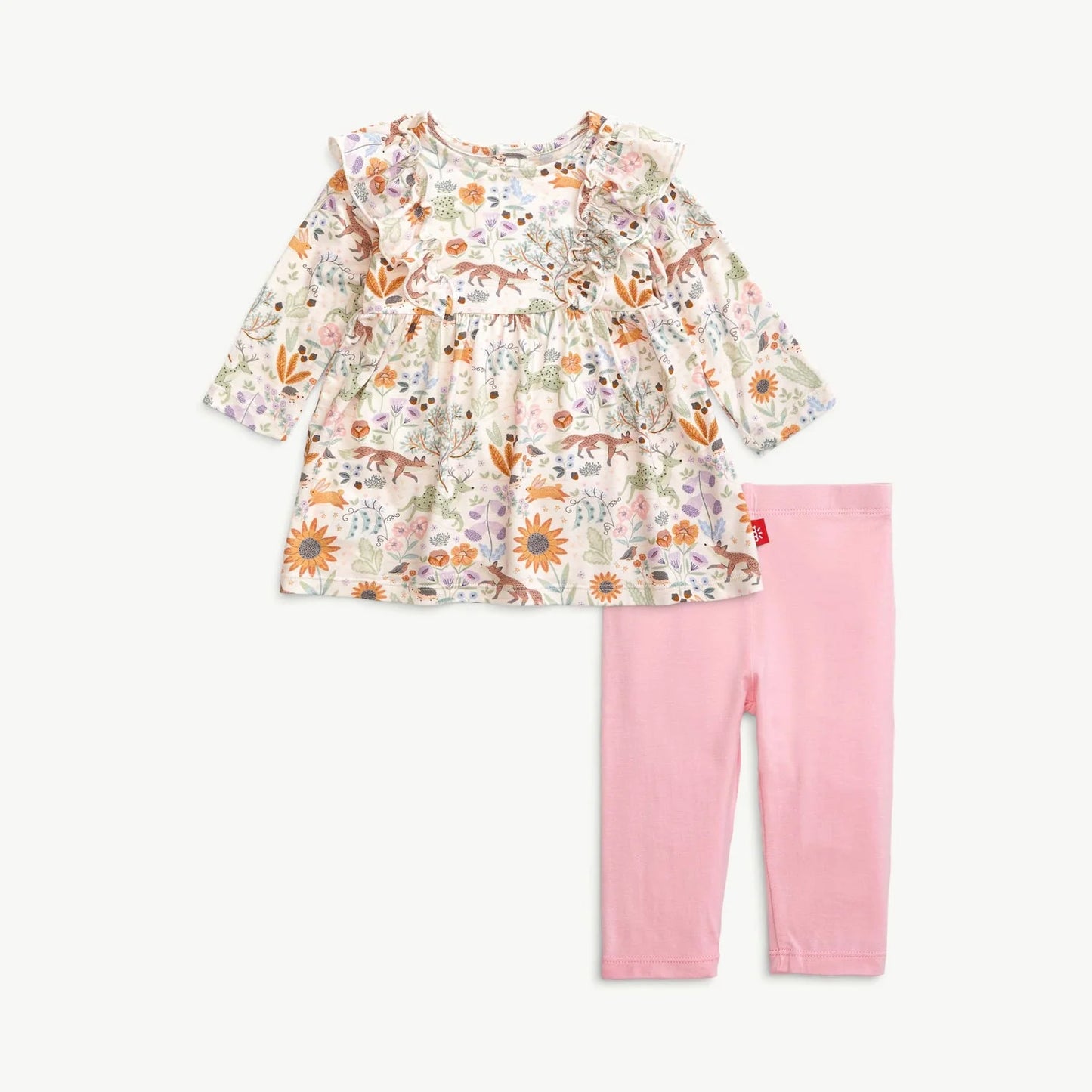 Garden of Dreams Modal Magnetic Dress & Legging Set  - Doodlebug's Children's Boutique