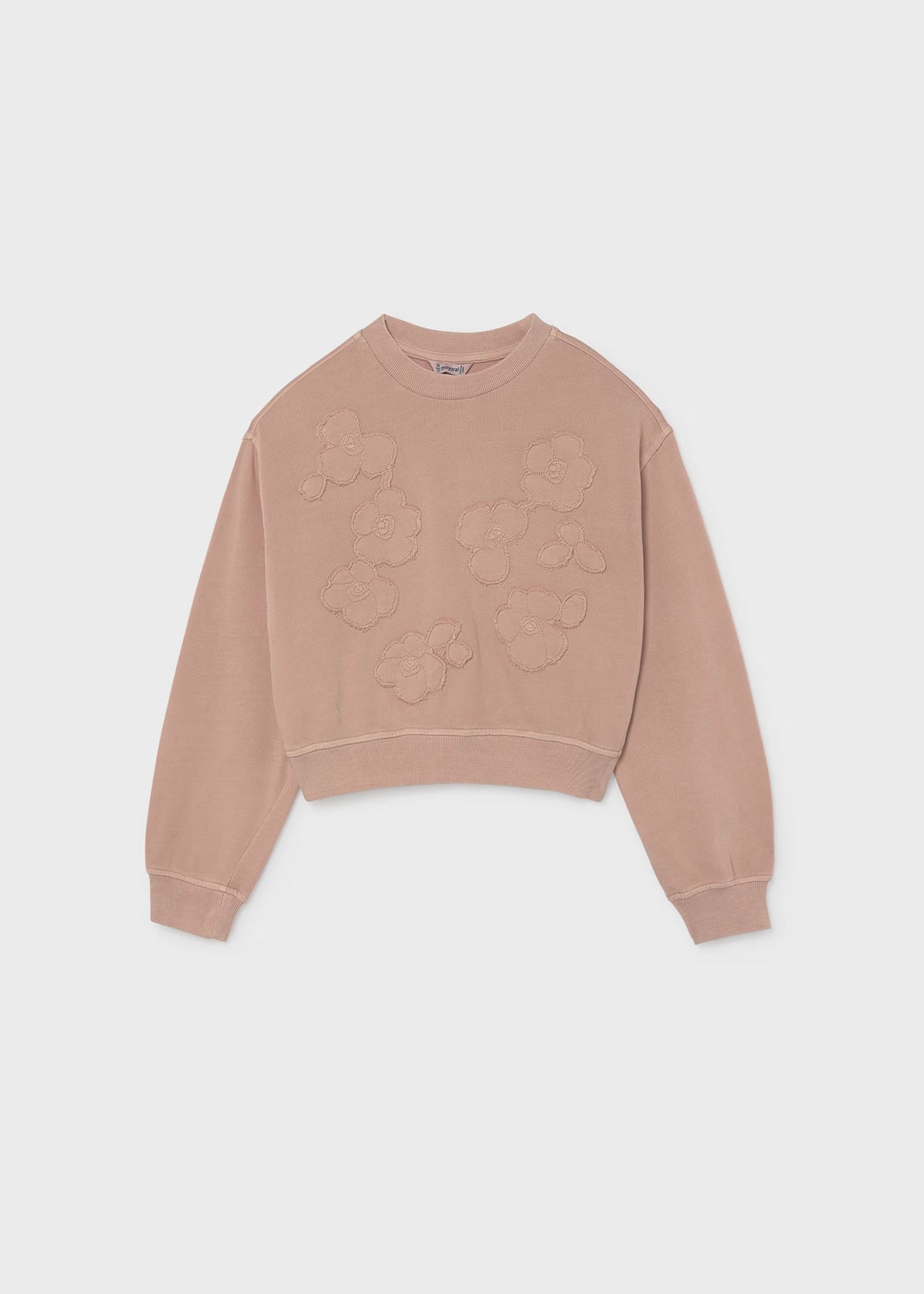 Blush Embroidered Pullover - Doodlebug's Children's Boutique