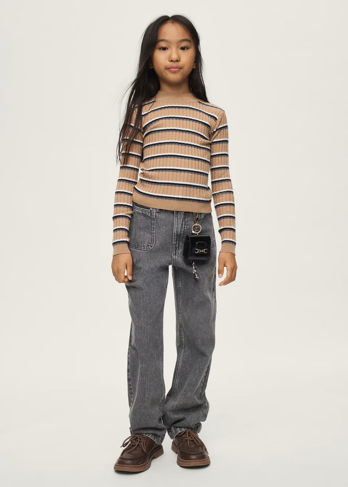 Grey Relaxed Fit Pants - Doodlebug's Children's Boutique