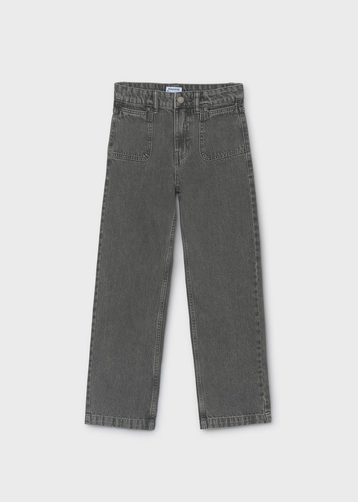Grey Relaxed Fit Pants - Doodlebug's Children's Boutique