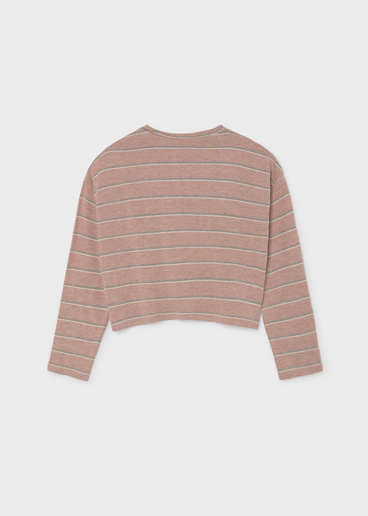Blush Striped Long Sleeve Shirt - Doodlebug's Children's Boutique