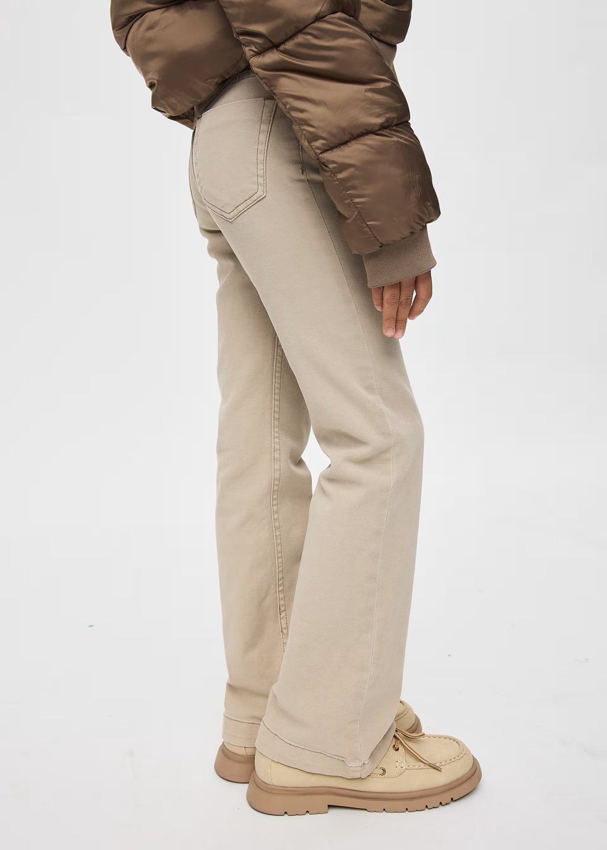 Sand Twill Flare Pants - Doodlebug's Children's Boutique