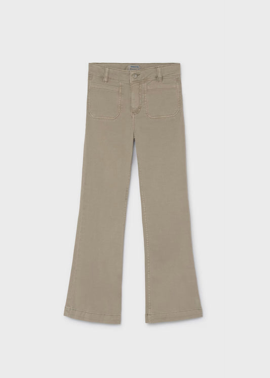 Sand Twill Flare Pants - Doodlebug's Children's Boutique
