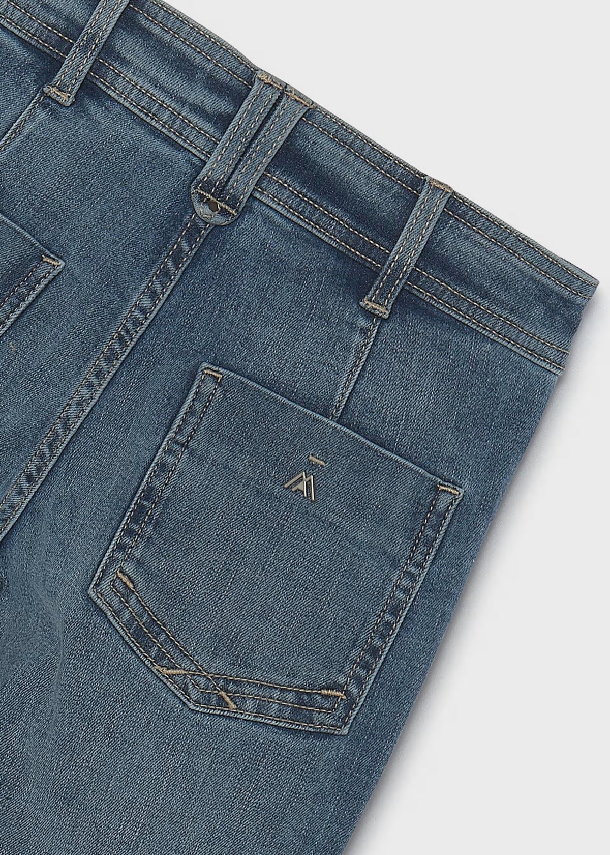 Medium Wash Wide Leg Jeans - Doodlebug's Children's Boutique