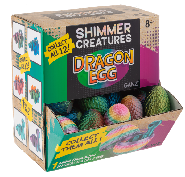Shimmer Creatures Surprise Dino Egg