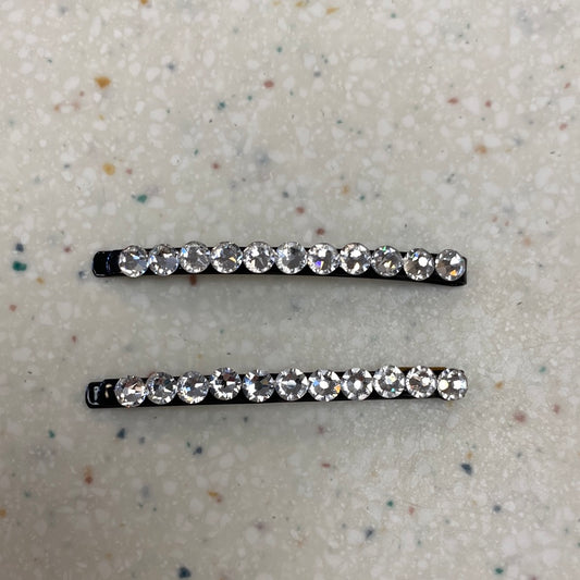 Rhinestone Hair Pin Set  - Doodlebug's Children's Boutique