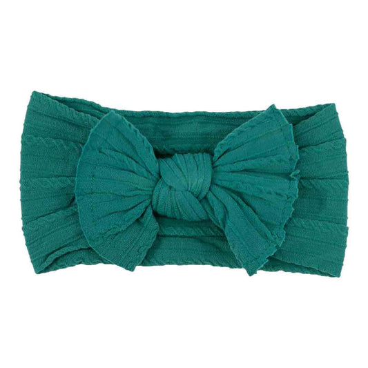 Spruce Cable Knit Headwrap  - Doodlebug's Children's Boutique