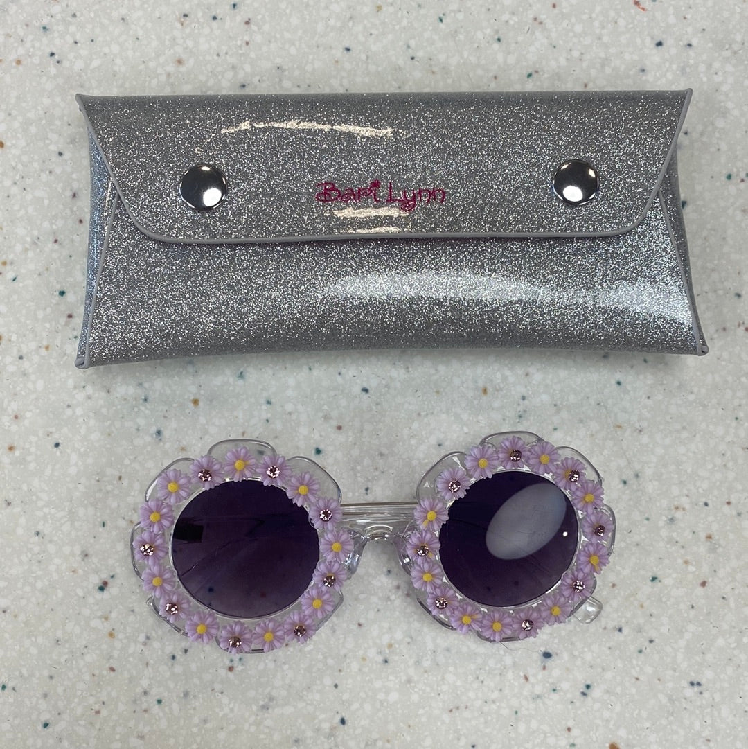 Lavender Daisy Sunglasses  - Doodlebug's Children's Boutique
