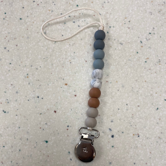 Petite Molly Paci and Toy Clip in Camel  - Doodlebug's Children's Boutique
