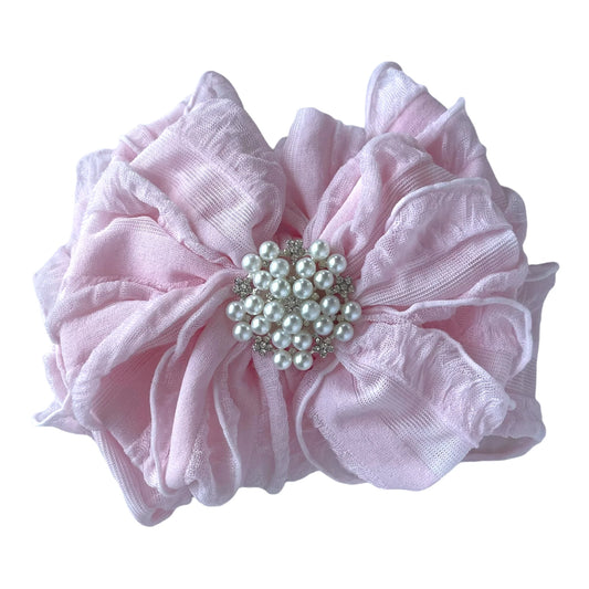 Perfect Pink Pearl Headband  - Doodlebug's Children's Boutique