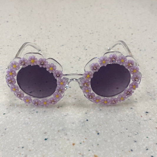 Lavender Daisy Sunglasses  - Doodlebug's Children's Boutique