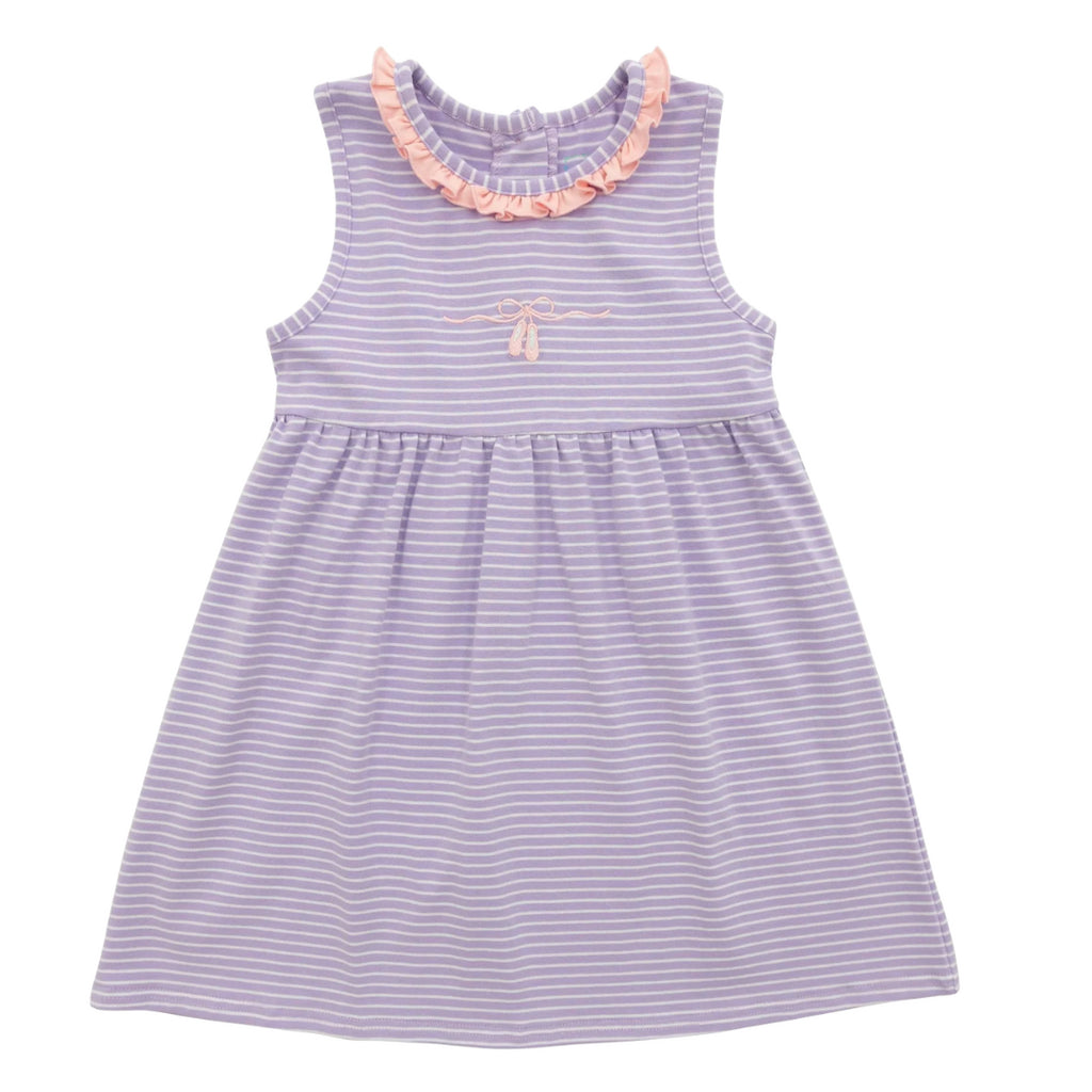 Ballet Stripe Tank Dress - Doodlebug's Children's Boutique