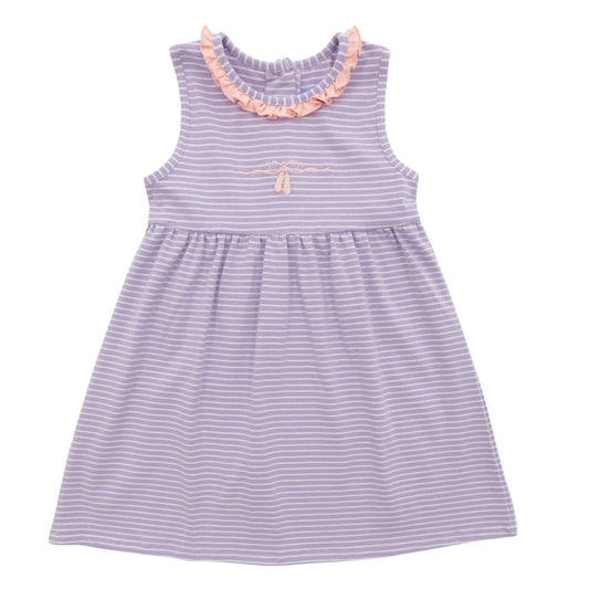 Ballet Stripe Tank Dress - Doodlebug's Children's Boutique